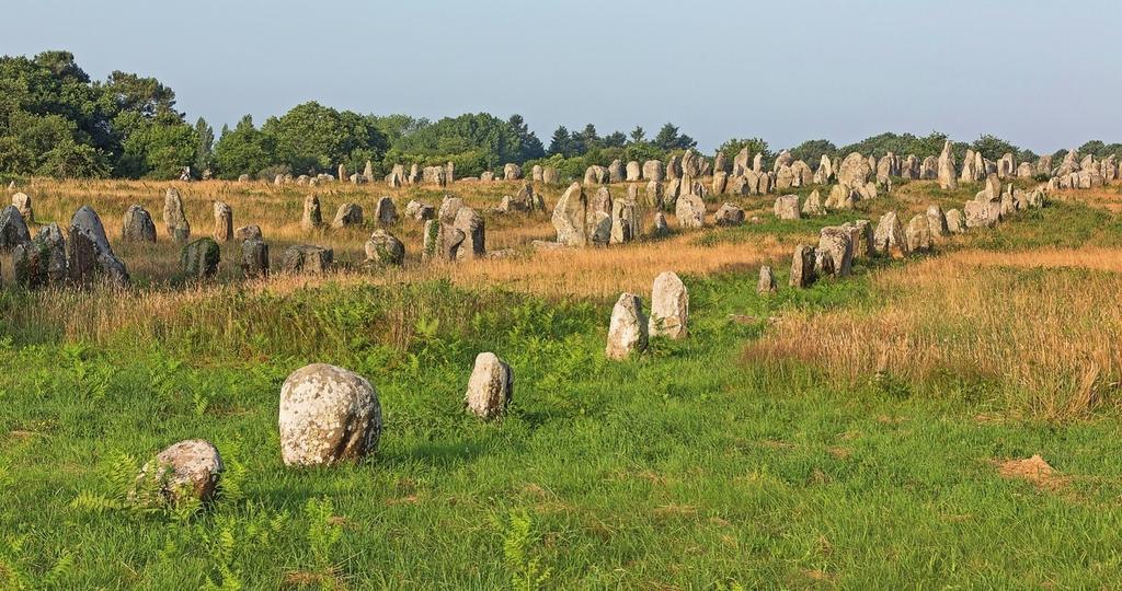 Les alignements de Carnac.