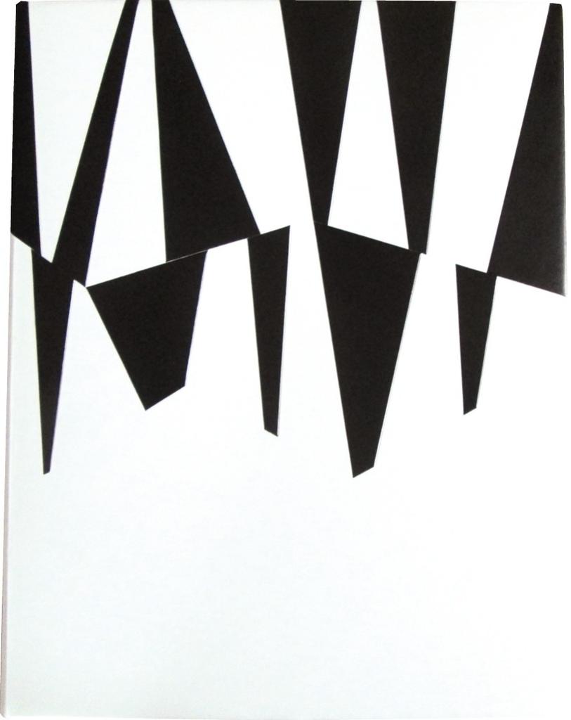 Paul Morand, Excelsior, tapuscrit corrigé à la main. Box noir et blanc séparés au milieu du dos, décor de pièces de mosaïque blanches sur le premier plat noir, décor de pièces de mosaïque noires sur le second plat blanc, 2016.