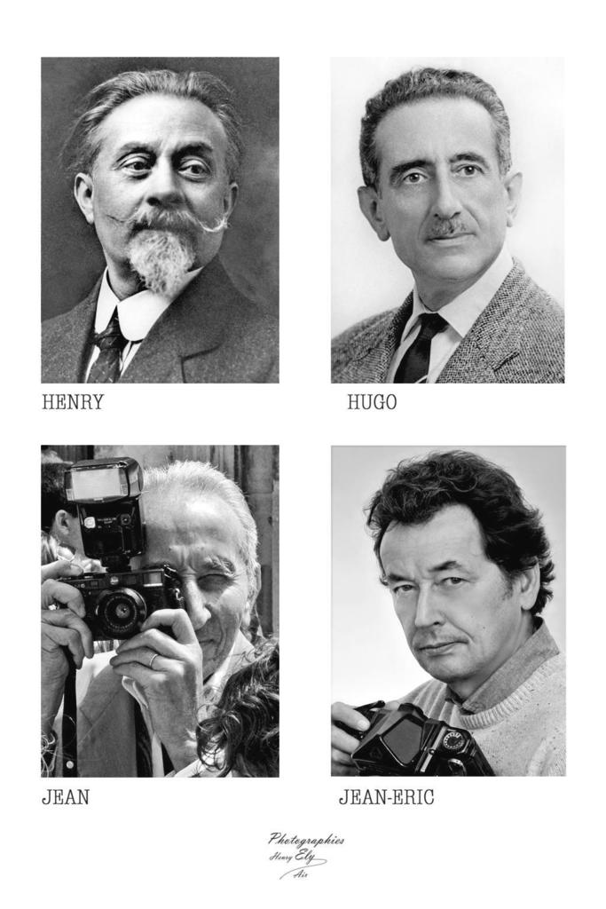 Les quatre génération de la famille Ely.