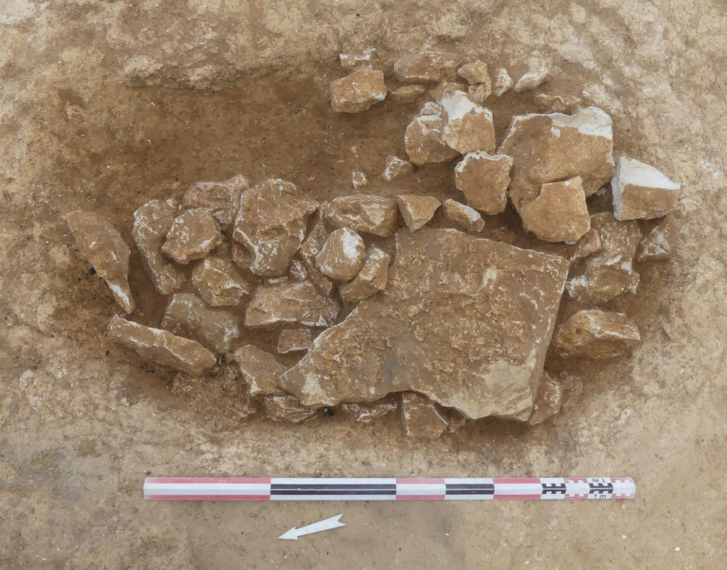 Architecture funéraire d’une sépulture de l’Âge du bronze ancien.