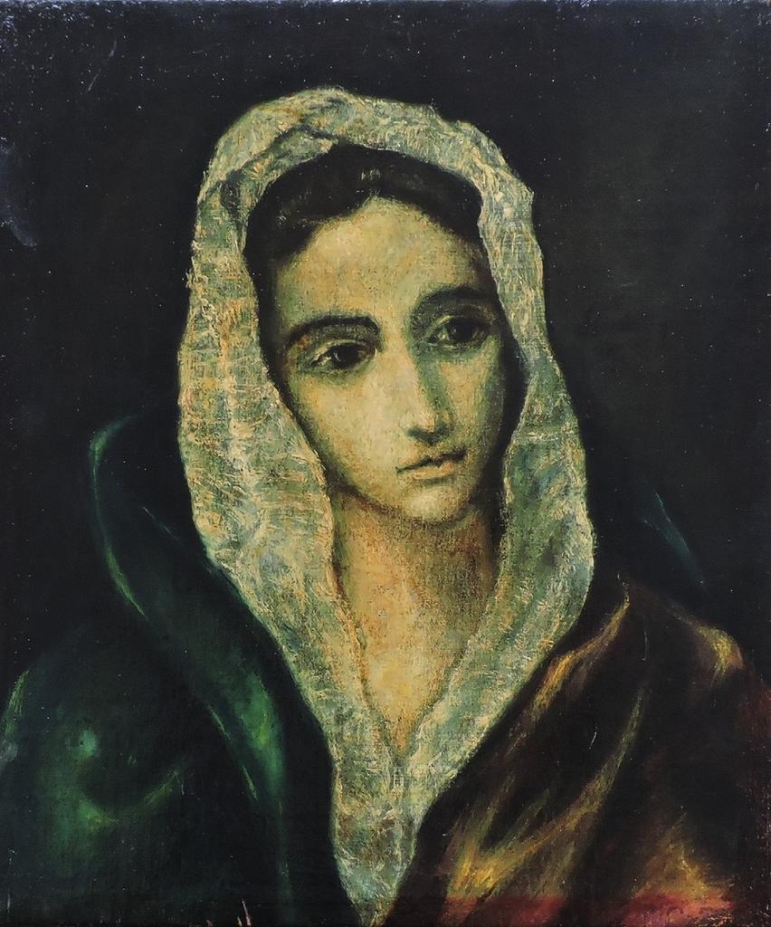 Dhomínikos Theotokópoulos, dit Greco (1541-1614), Portrait de jeune fille. Huile sur toile, 43 x 36,5 cm. Collection particulière.