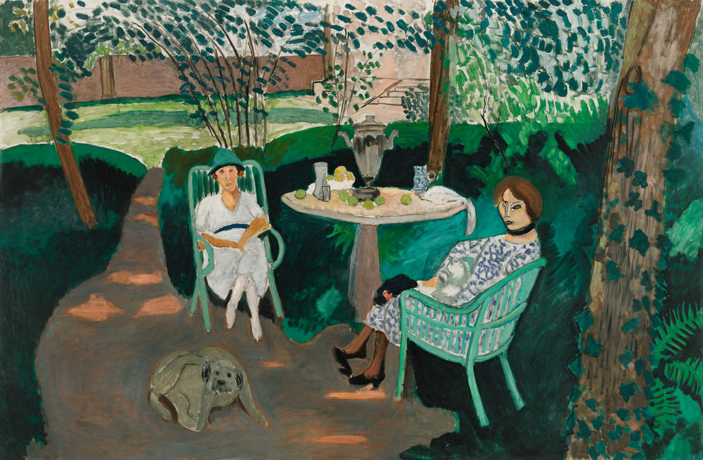 Henri Matisse, Le Thé, Issy-les-Moulineaux, été 1919. Huile sur toile, 140,3 x 211,3 cm. Los Angeles, LACMA.