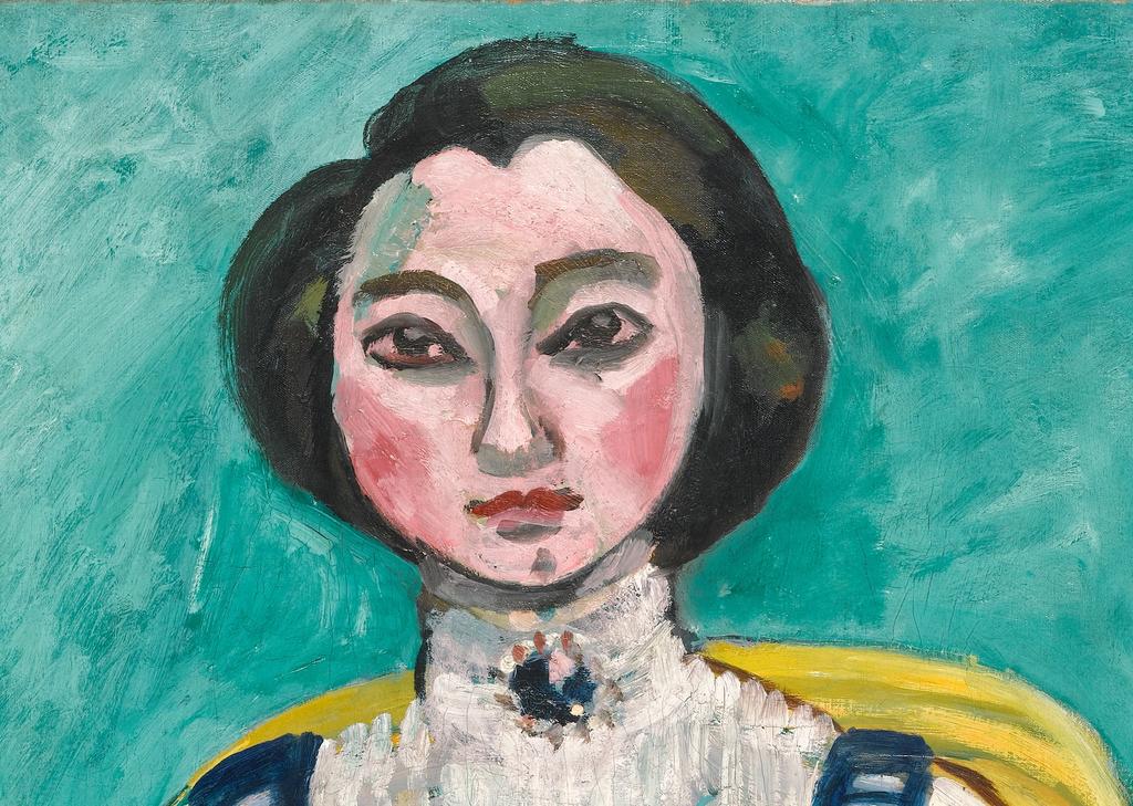 Henri Matisse, Marguerite au chat noir (détail), Issy-les-Moulineaux, début 1910. Huile sur toile, 94 x 64 cm. Paris, Centre Pompidou – musée national d’Art moderne / Centre de création industrielle.