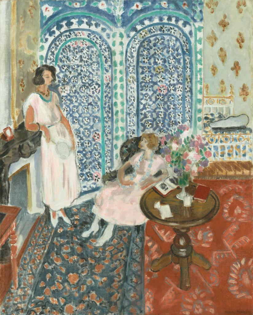 Henri Matisse, Le Paravent mauresque, Nice, place Charles-Félix, septembre 1921. Huile sur toile, 91,9 x 74,3 cm. Philadelphie, Philadelphia Museum of Art.