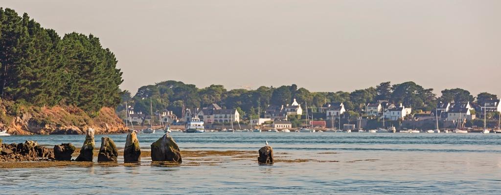 Vue de l'îlot d'Er Lannic.
