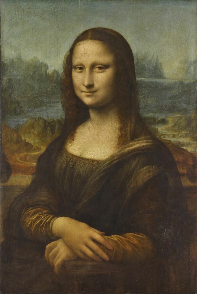 Léonard de Vinci, La Joconde, vers 1503-1519. Huile sur bois (peuplier), 79,4 x 53,4 cm. Paris, musée du Louvre.