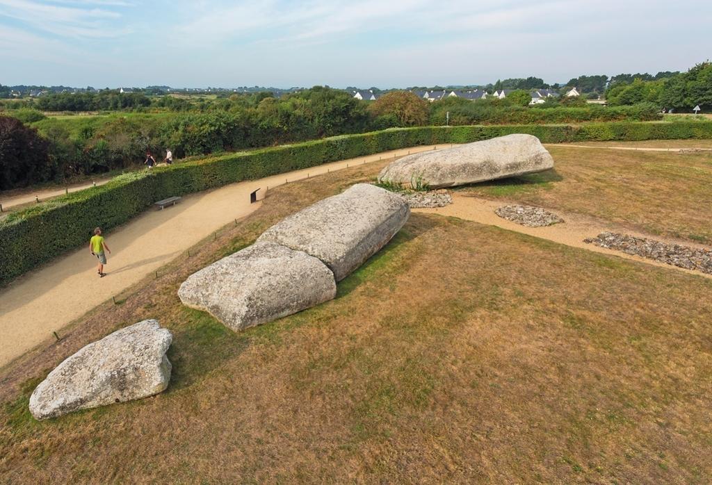 Vue du site de Locmariaquer.