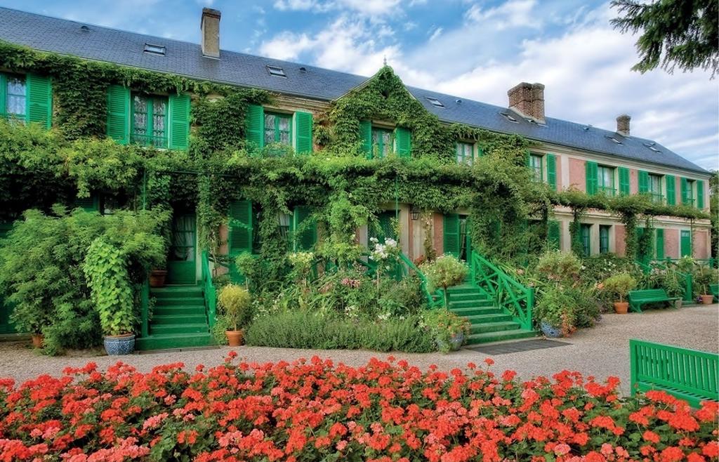 La maison de Claude Monet à Giverny.