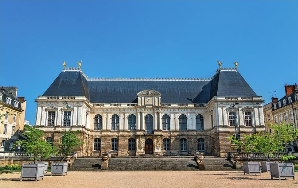 Vue actuelle du palais du Parlement de Bretagne.