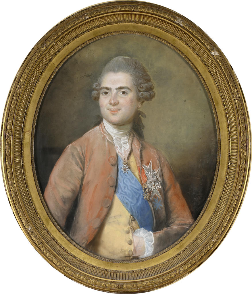 Élisabeth Vigée Le Brun (1755-1842), Louis Stanislas Xavier de France, comte de Provence, 1776. Pastel sur papier collé sur toile, 70 x 58 cm. Vente De Baecque, Versailles, 16 juin 2025. Estimé : 50 000/80 000 €. Préempté pour 171 465 € par le château de Versailles.