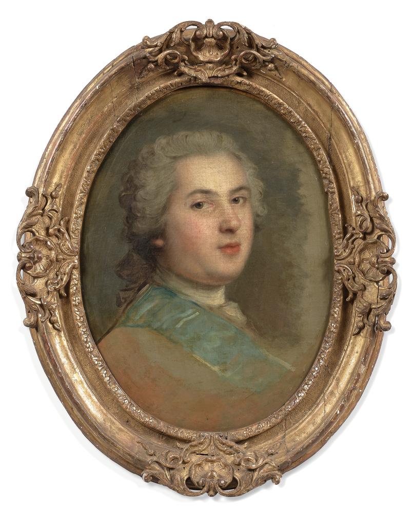 Jean-Marc Nattier (1685-1766), Portrait de Louis-Ferdinand, dauphin de France, fils de Louis XV. Huile sur toile, 51 cm x 39,5 cm. Vente Audap & Associés, Paris, 20 juin 2025. Estimé : 80 000/100 000 €. Préempté pour 142 340 € par le château de Versailles.