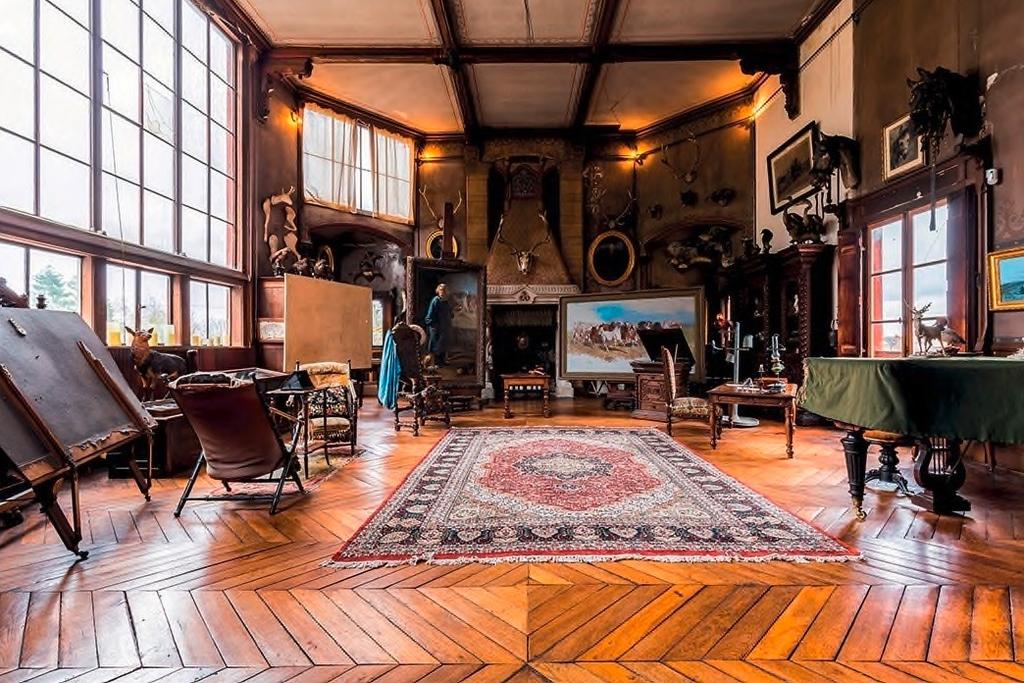 L'atelier de Rosa Bonheur au château de By.