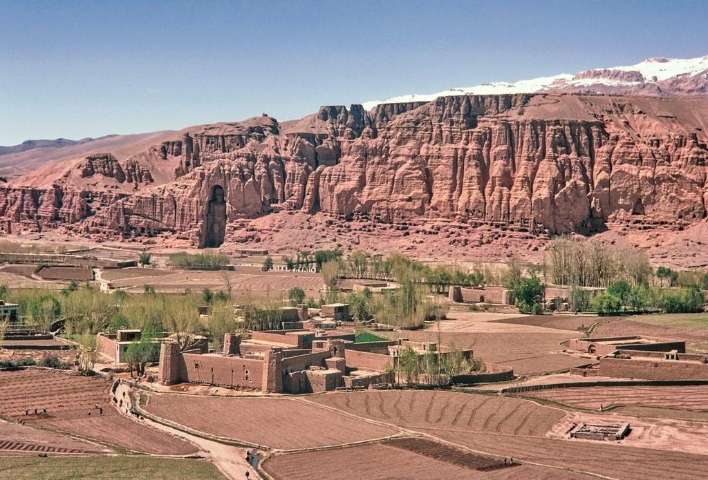 La vallée de Bamiyan en 1969.
