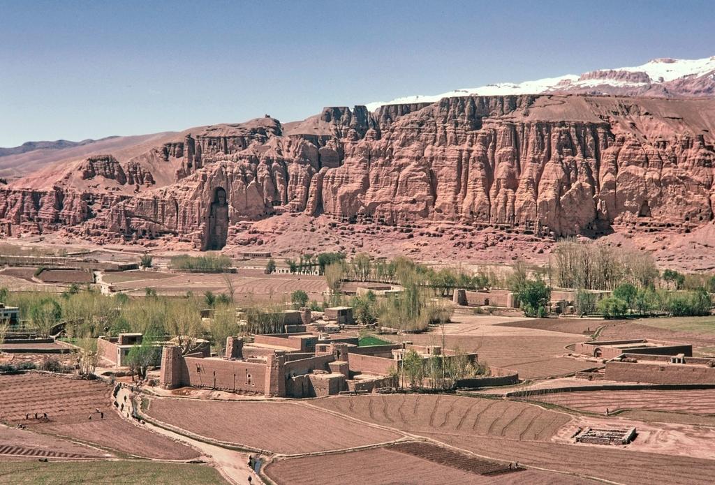 La vallée de Bamiyan en 1969.