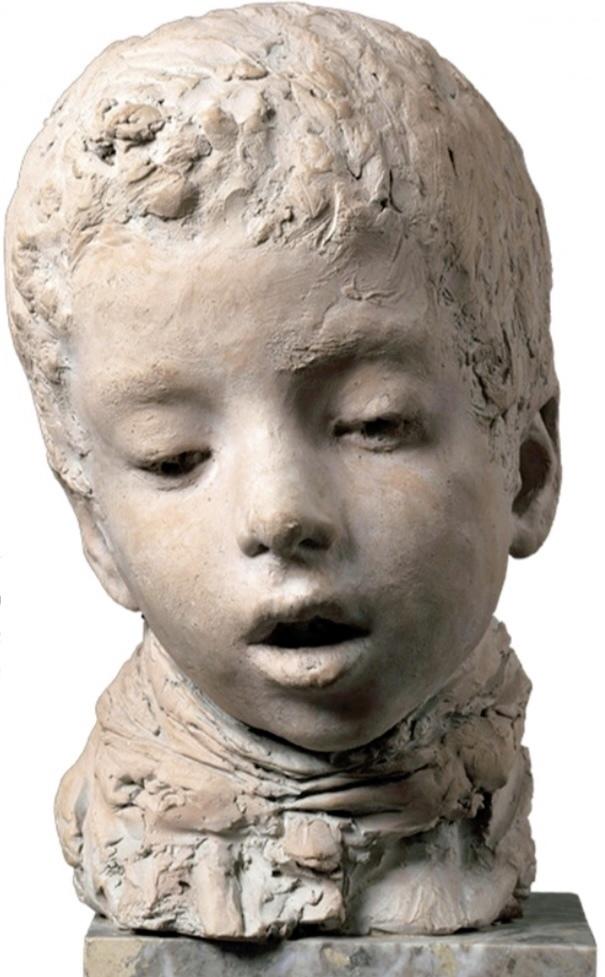 Petit Malade, 1870. Terre cuite, 38 x 16 x 22 cm. Naples, musée San Martino.