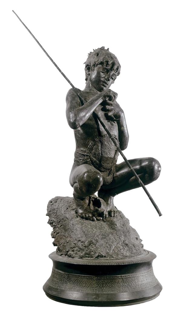 Petit Pêcheur, 1878. Bronze, 150 x 65 x 65 cm. Florence, Muzeo Nazionale del Bargello.