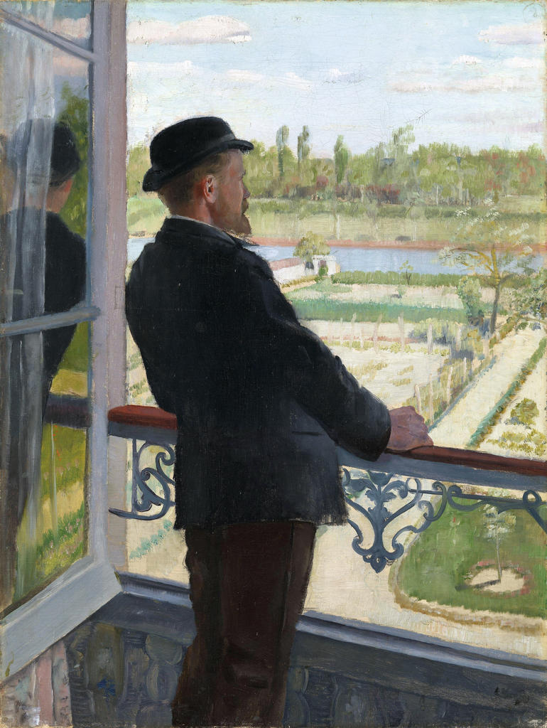 Christian Krohg, Le Peintre suédois Karl Nordström, 1882. Huile sur toile, 61 x 46,5 cm. Oslo, Nasjonalmuseet. 