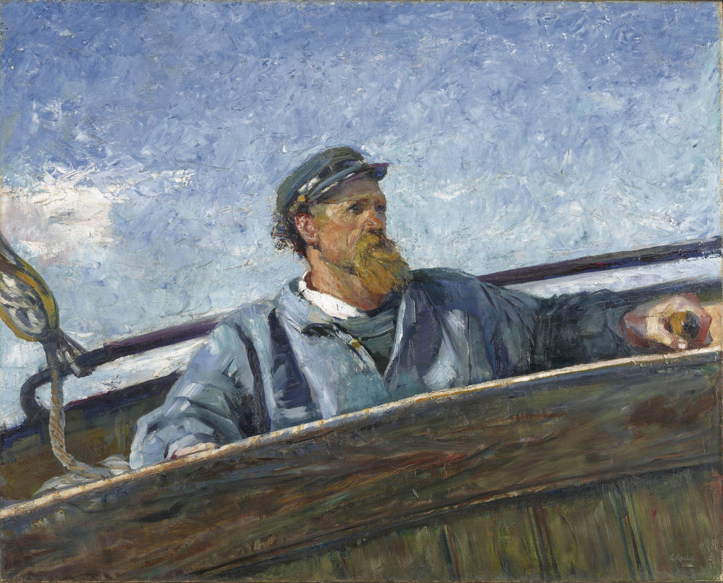 Christian Krohg, Vent du nord [Nordenvinden], 1887. Huile sur toile, 102 x 125 cm. Oslo, Nasjonalmuseet.