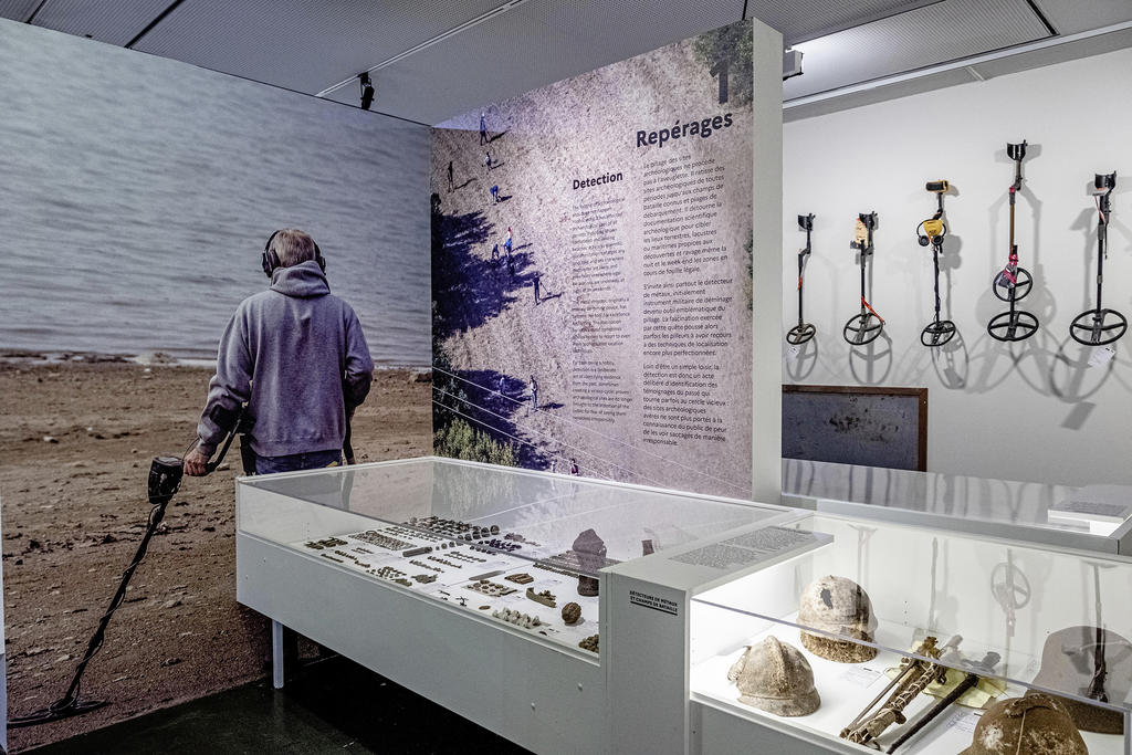 Détecteurs et détectoristes, d’après l’exposition « Trésors coupables » au musée de Marseille.