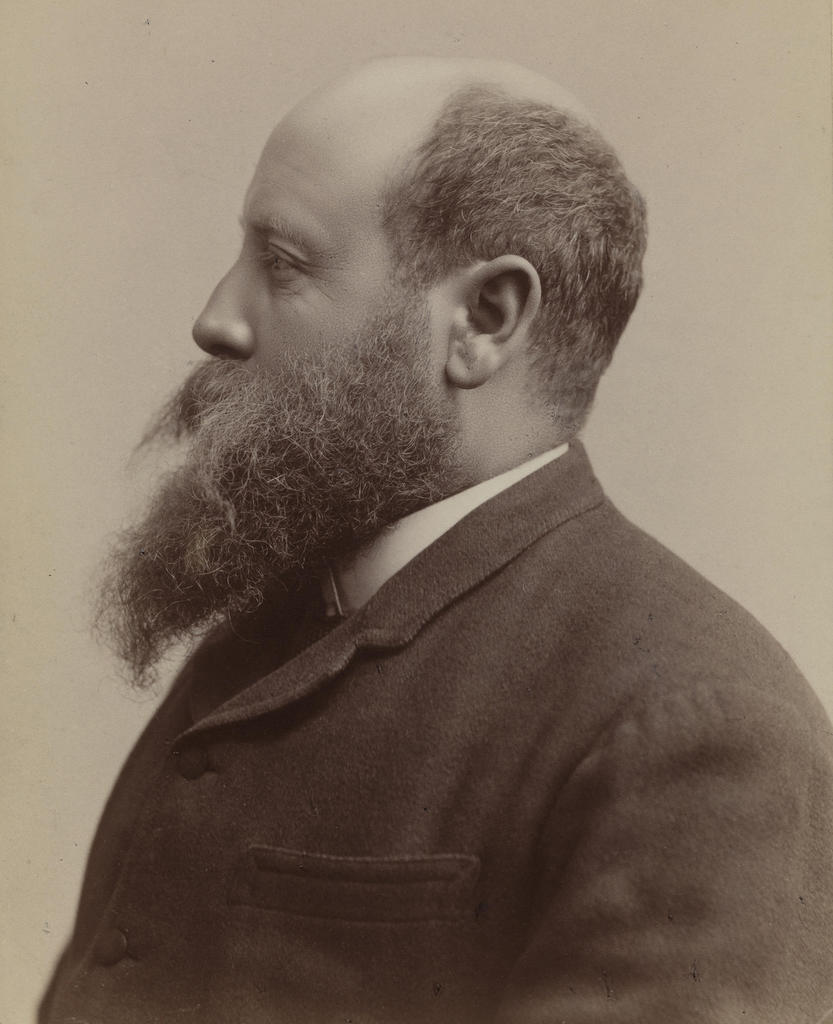 Frederik Riise, Le Peintre Christian Krohg, vers 1889. Oslo, Nasjonalbiblioteket.