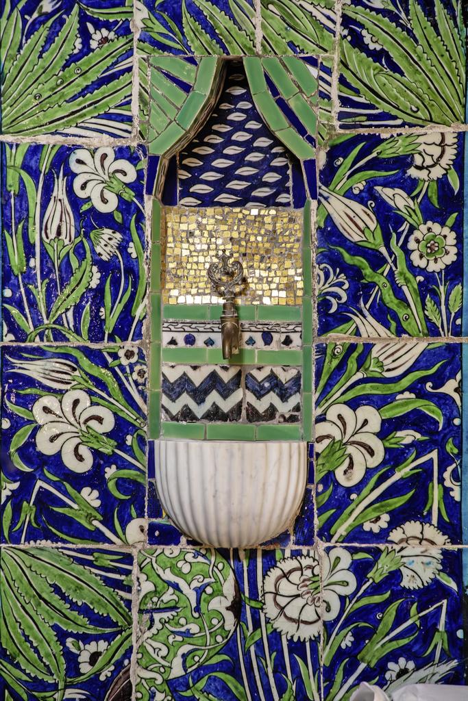 Détail du décor de la Mosquée.