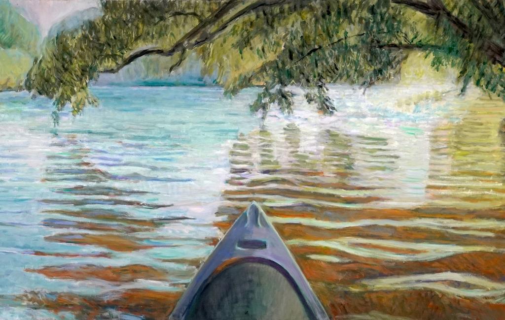 Jeffery Stride, Le Lot, sous les branches.