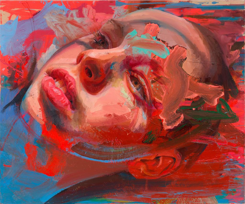 Jenny Saville (née en 1970), Drift, 2020-2022. Collection particulière. 