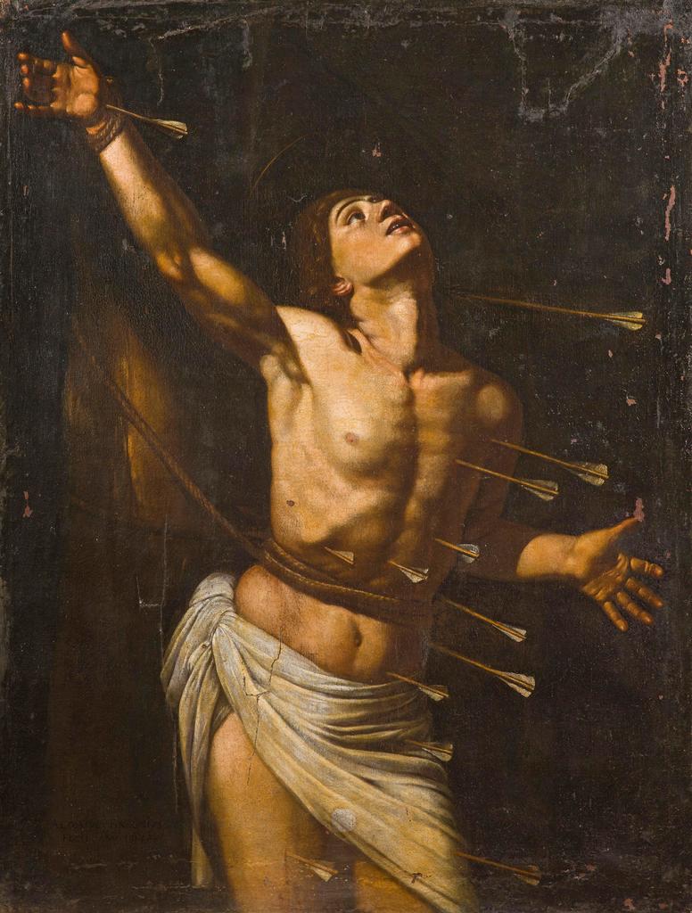 Louis Finson (1580-1617), Saint Sébastien. Huile sur toile, 147,5 x 114,5 cm. Signée et datée. Vente Paris Drouot, Ader, 18 juin 2025. Expert : Cabinet Turquin. Estimé : 40 000/60 000 € Adjugé : 416 000 € (frais inclus)