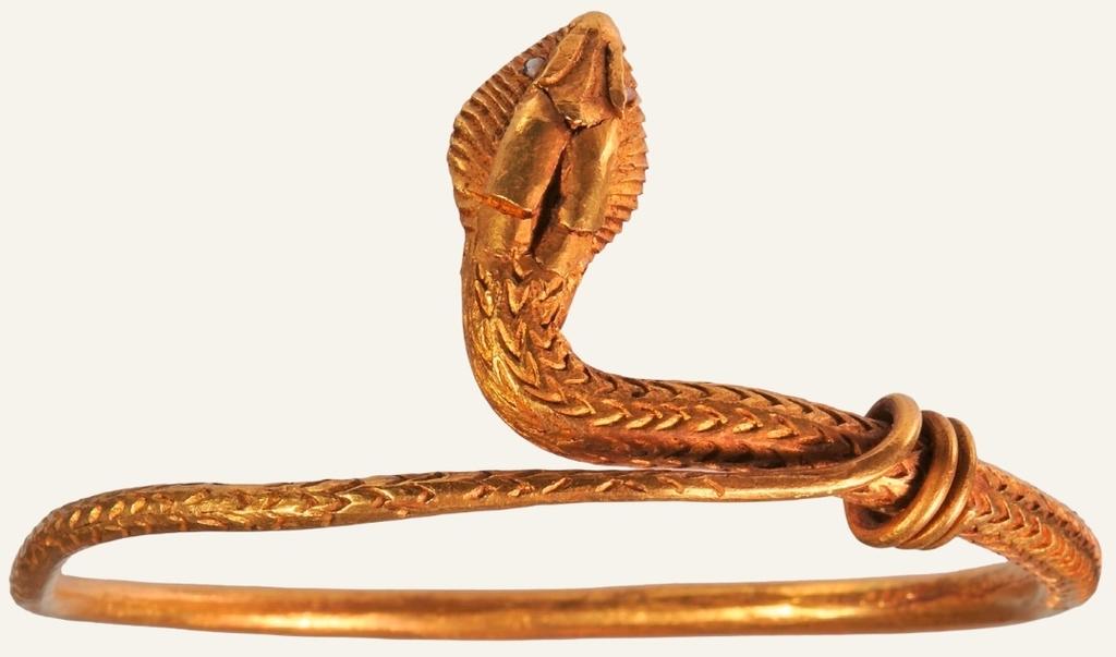 Bracelet en or. Pompéi, Iᵉʳ siècle de notre ère.
