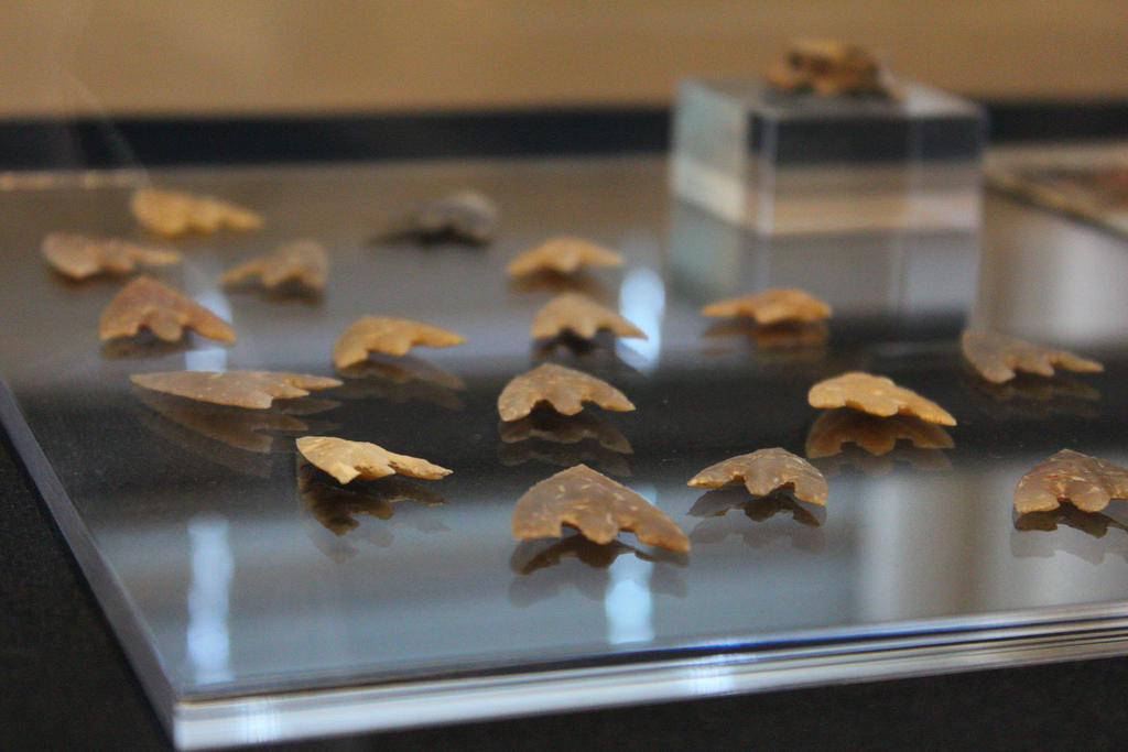 Pointes de flèches du tumulus de Kernonen.