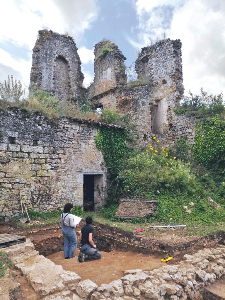 Haute-cour du château.
