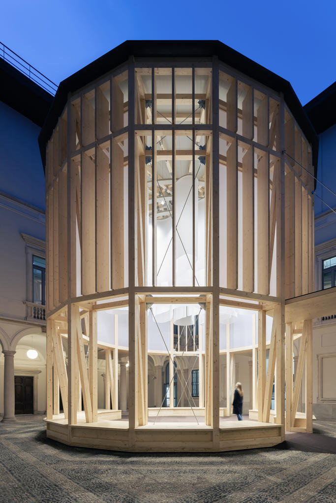 Vue du Palazzo Citterio.