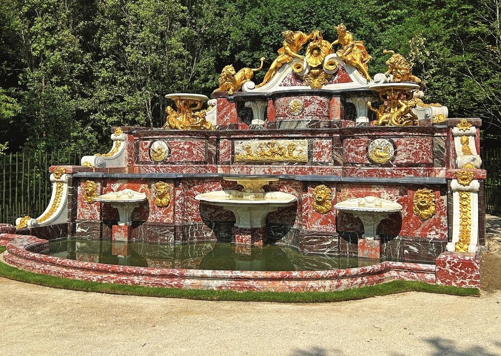 Le Buffet d’eau restauré.