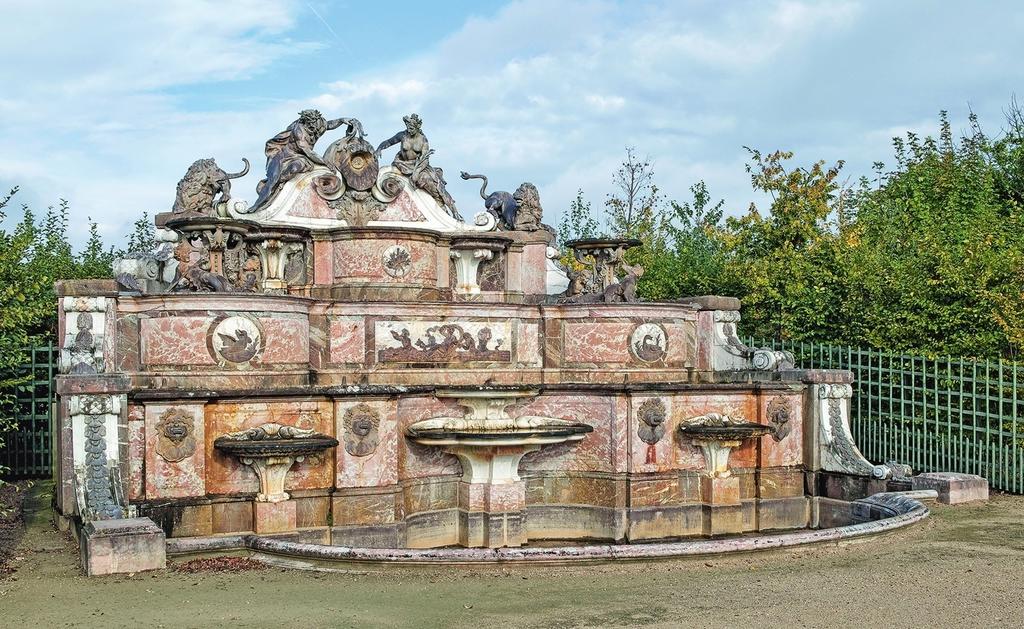 Le Buffet d’eau avant restauration. Photo service de presse.
