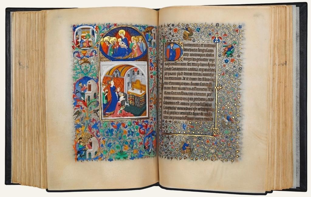 Atelier du Maître de Bedford (Haincelin de Haguenau ?), Heures d’Isabelle de Bretagne ou Heures de Lamoignon, Paris, vers 1415-1416. Manuscrit sur parchemin, 26 x 18,6 cm. Lisbonne, Fondation Calouste Gulbenkian – musée Calouste Gulbenkian.