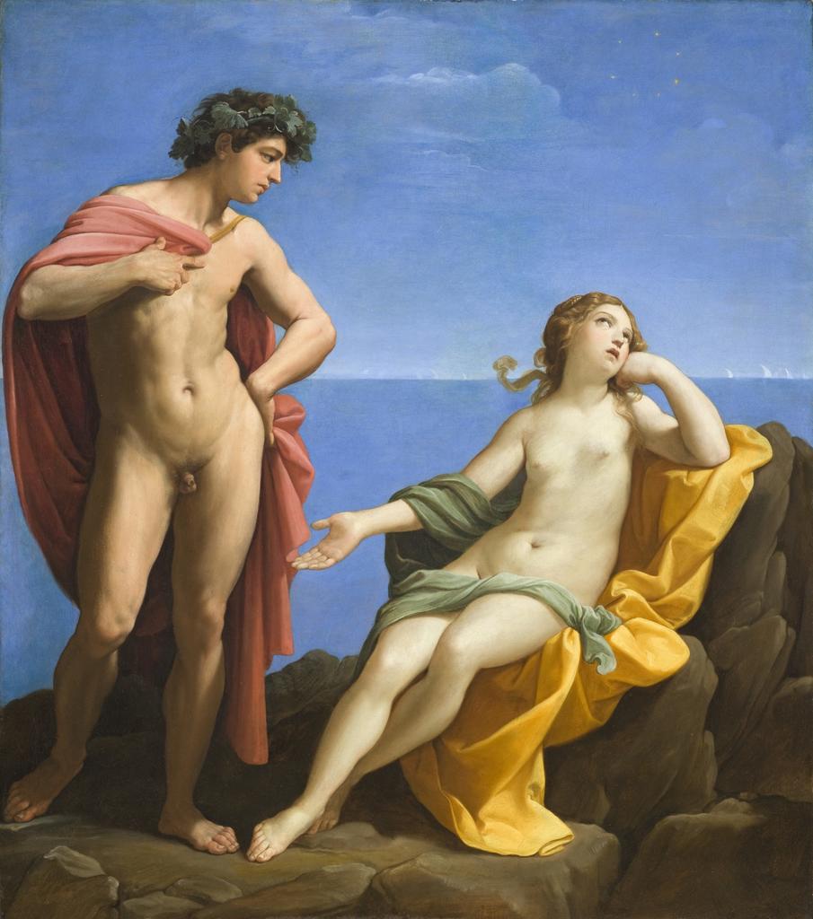Bacchus et Ariane, vers 1614-1616. Huile sur toile, 96,5 x 86,4 cm. Los Angeles, Los Angeles County Museum of Art.