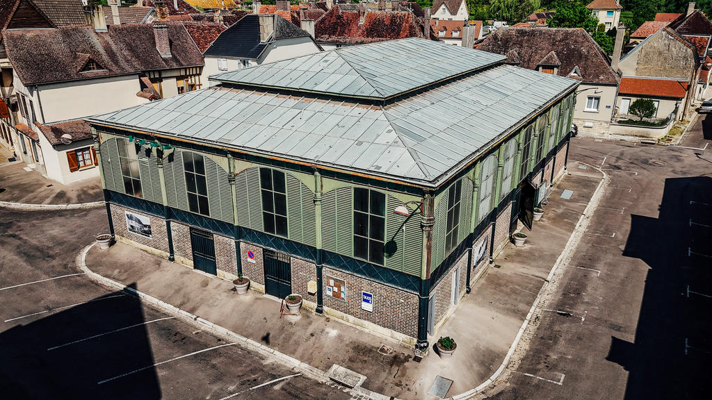 La Halle de Chaource.