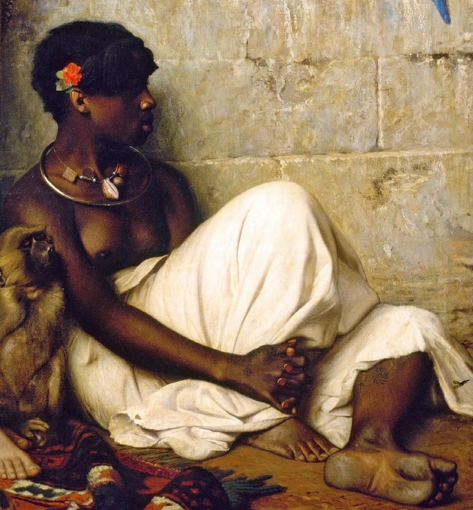 Jean-Léon Gérôme, À vendre, esclaves au Caire (détail), 1873. Roubaix, musée d’Art et d’Industrie André-Diligent – La Piscine.
