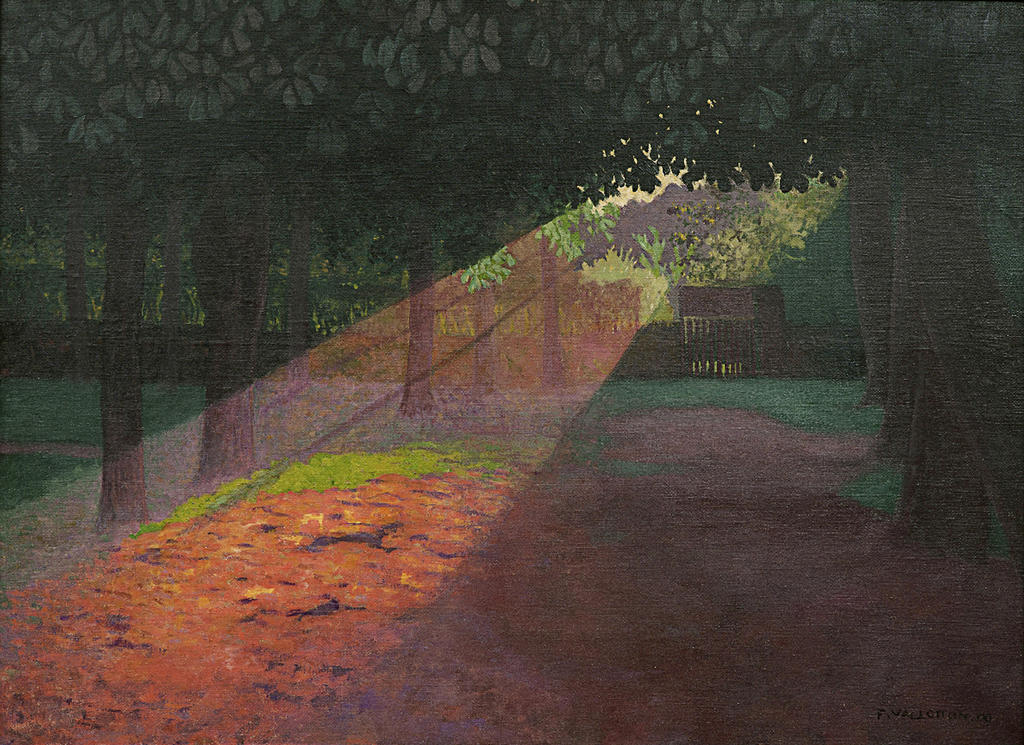 Félix Vallotton (1865-1925), Le Rayon, 1909. Huile sur toile, 73 x 100 cm. Collection particulière.