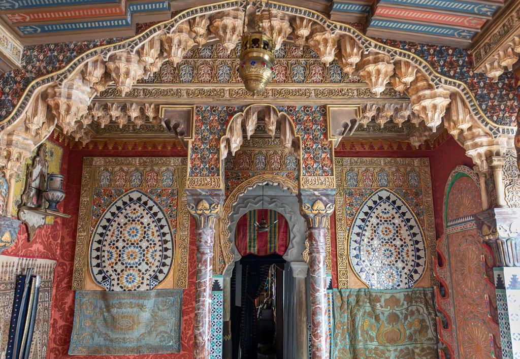 Vue du salon turc après restauration.