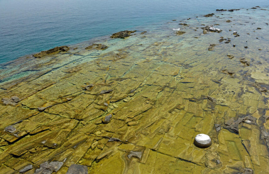 Les carrières de marbre d’Aliki à Thassos.