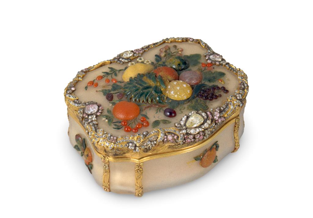 Daniel Baudesson, tabatière, Berlin, 1760-1770. Paris, département des Objets d'art du musée du Louvre (OA 2142).