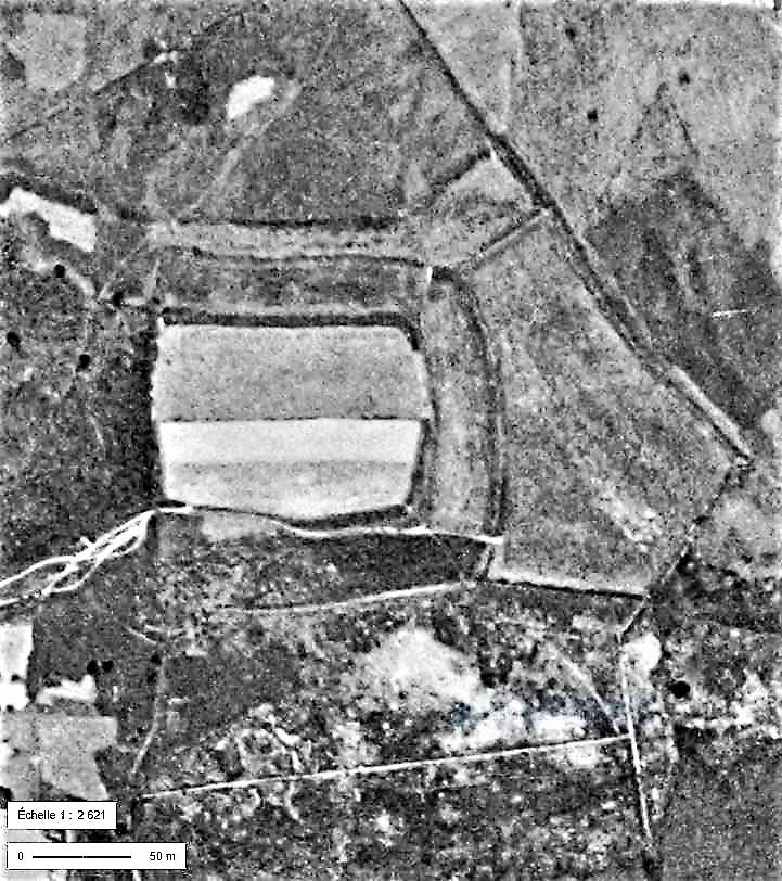 Ensemble d’enclos emboîtés d’époque gauloise conservé sur les hauteurs des montagnes Noires à Gourin (Morbihan).