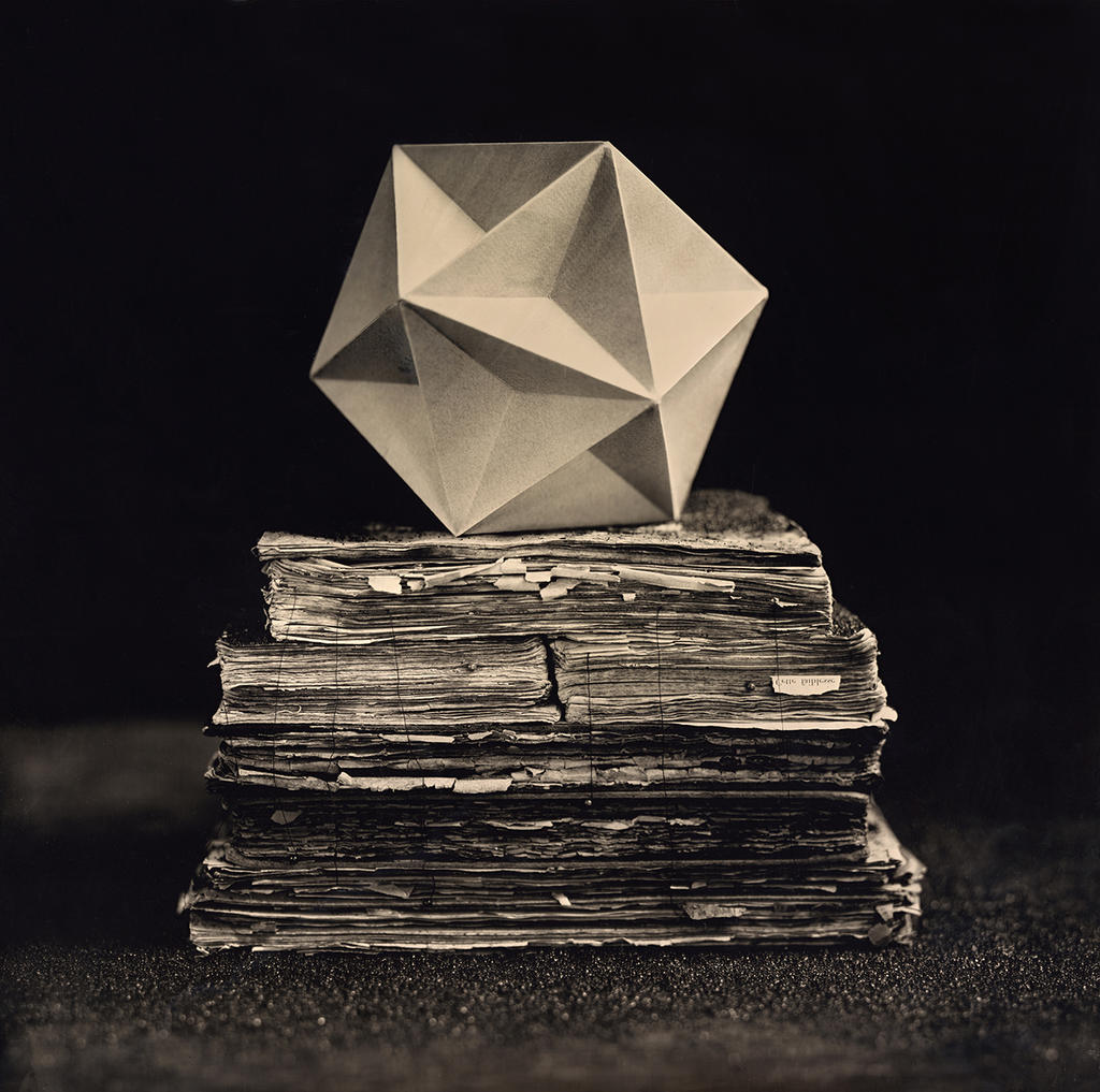 Éric Antoine (né en 1974), Tidy XIII, 2025. Tirage unique. Ambrotype, 40 x 40 cm.