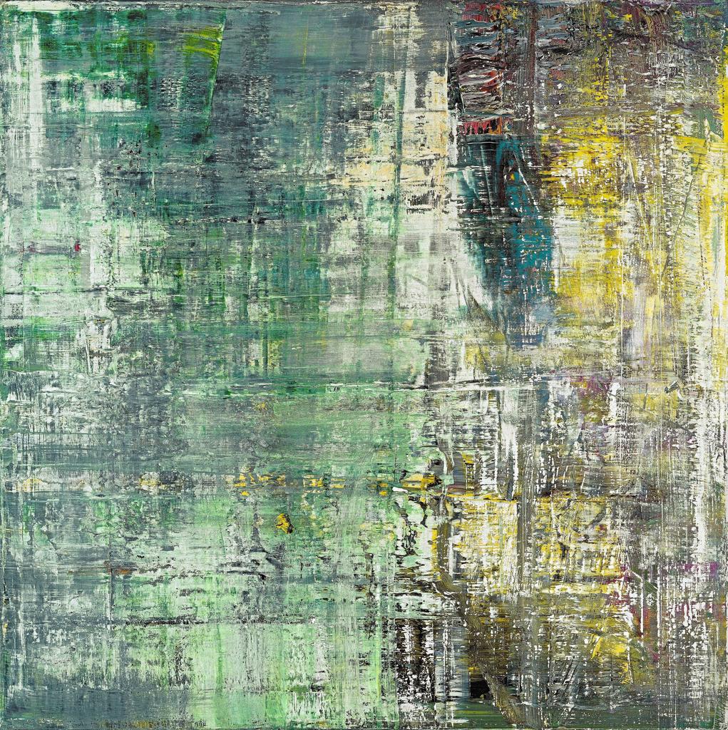 Gerhard Richter (né en 1932), Cage (6), 2006 (CR 897-6). Huile sur toile, 300 x 300 cm. Collection particulière.