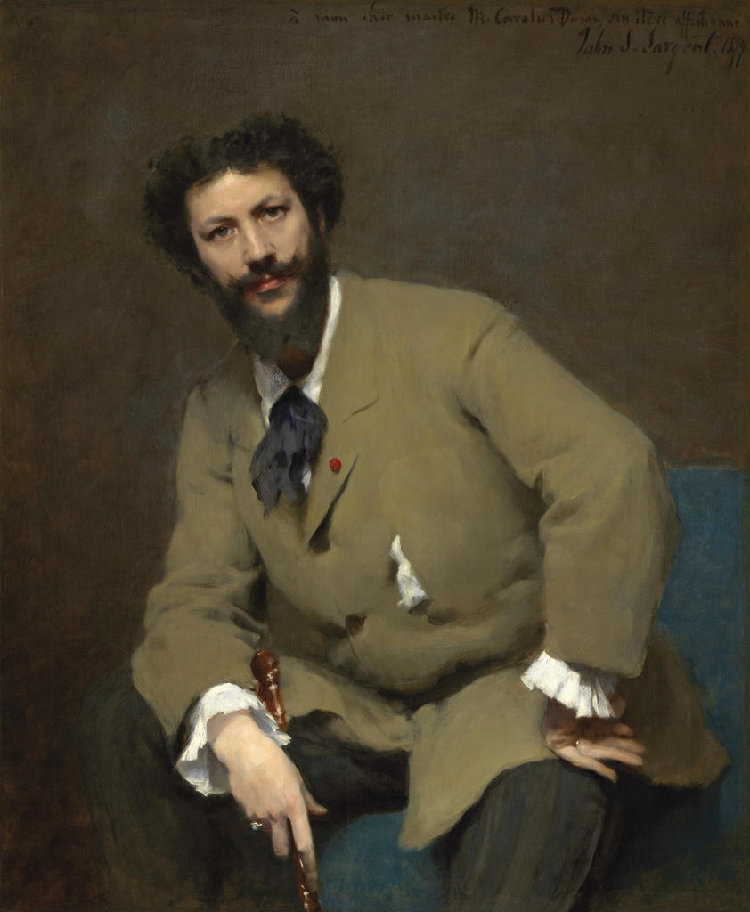 John S. Sargent, Carolus-Duran, 1879. Huile sur toile, 116,8 x 95,8 cm. Williamstown (Massachusetts), Sterling and Francine Clark Art Institute. 