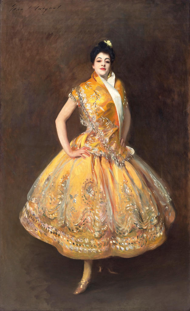 John S. Sargent, La Carmencita [Carmen Dauset Moreno], vers 1890. Huile sur toile, 229 x 140 cm. Paris, musée d’Orsay. 