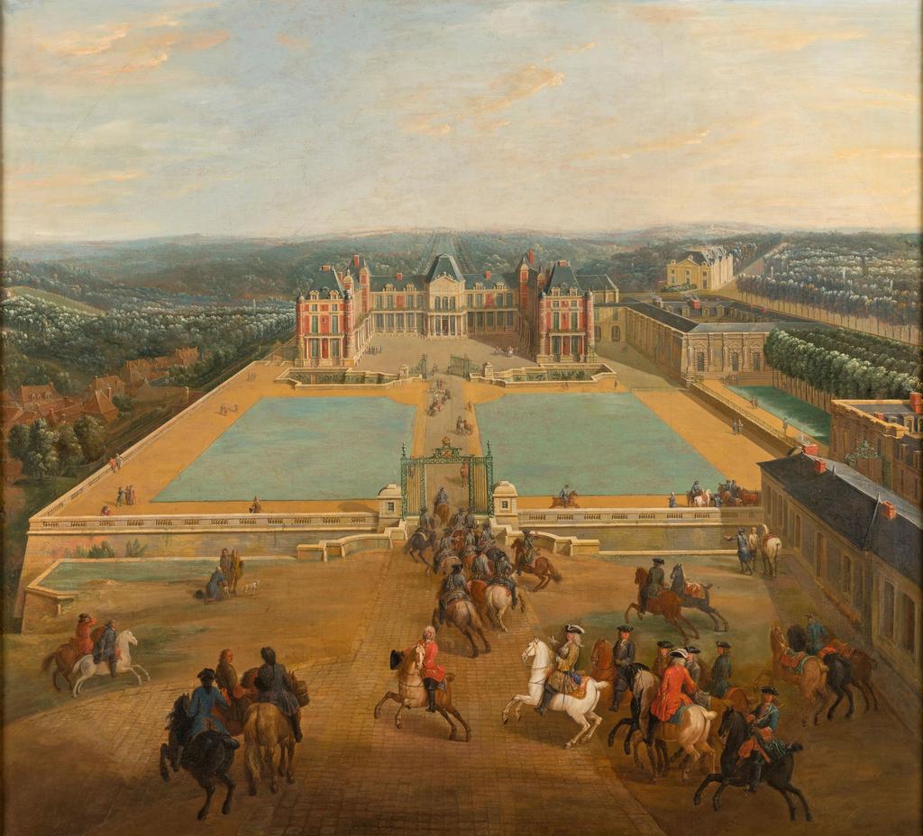 Pierre Denis Martin (1663 ?-1742), Vue du château de Meudon, 1723. Huile sur toile, 137 x 150 cm. Versailles, musée national des châteaux de Versailles et de Trianon.