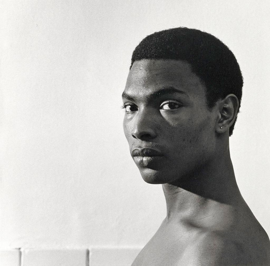 Robert Mapplethorpe (1946-1989), Shedric, 1980. Tirage argentique, 34 x 34 cm.