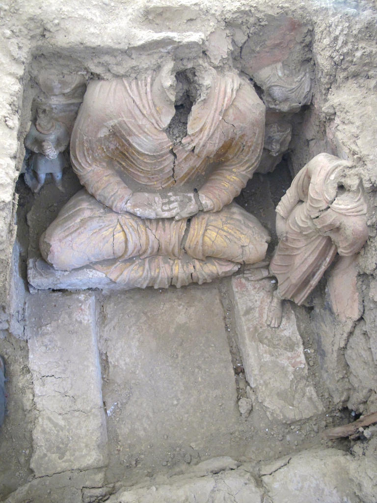 Fouille du site bouddhique de Mes Aynak en Afghanistan.